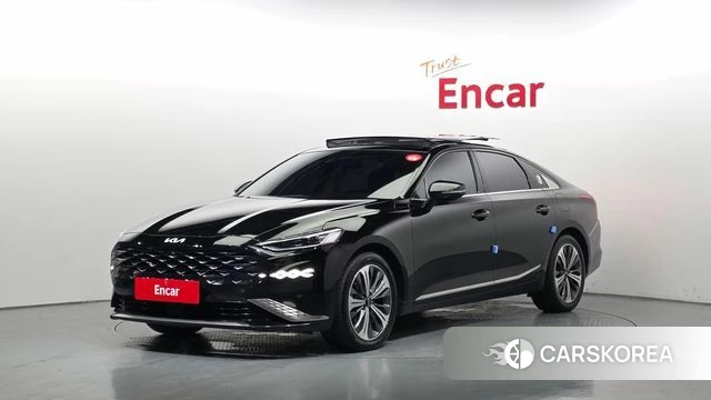 Kia K8 Hybrid 2022 Черный из Кореи
