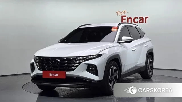 Hyundai Tucson (NX4) 2021 Белый из Кореи