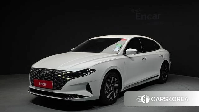 Hyundai The New Grandeur IG Hybrid 2021 Белый из Кореи