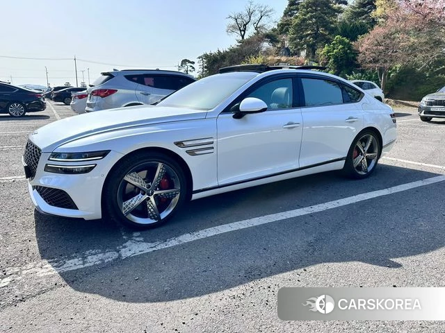 Genesis G80 (RG3) 2022 Белый из Кореи