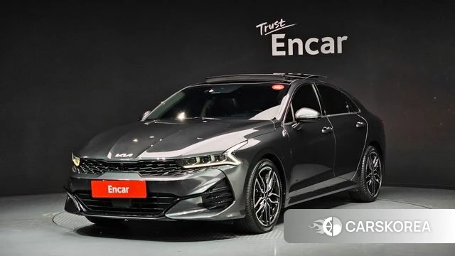 Kia K5 3rd generation 2022 Серый из Кореи