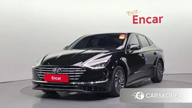 Hyundai Sonata Hybrid (DN8) 2023 Черный из Кореи