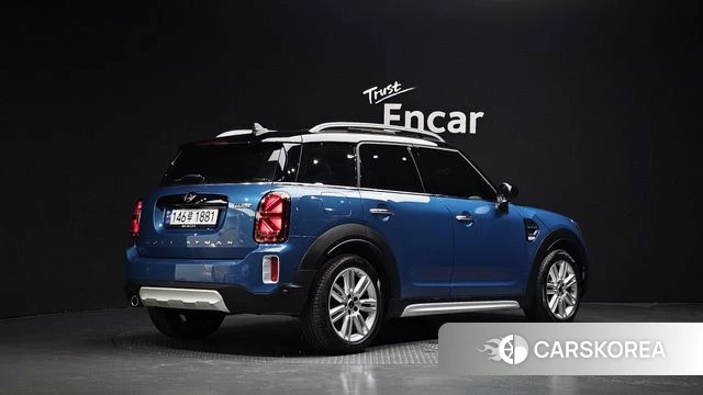 Mini Cooper Countryman 2023 Синий из Кореи