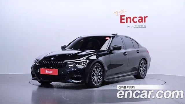 BMW 3 Series (G20) 2021 Черный из Кореи