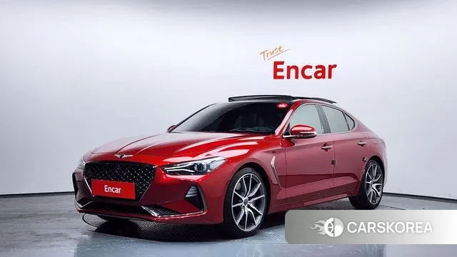 Genesis G70 2018 Красный из Кореи