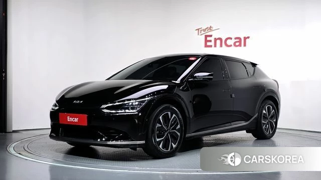 Kia EV6 2022 Черный из Кореи