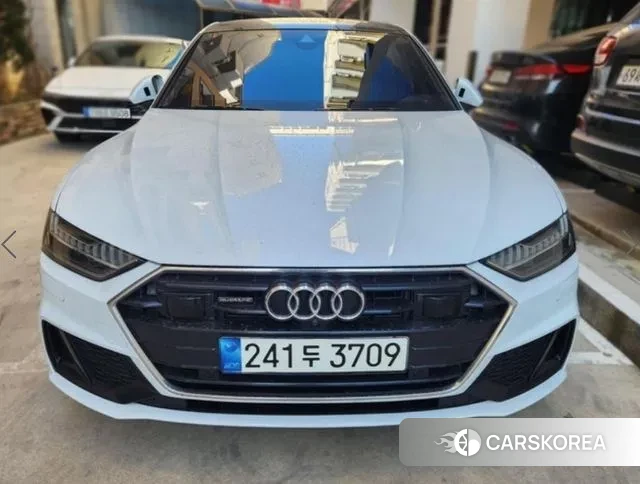 Audi A7 (4K) 2020 Белый из Кореи