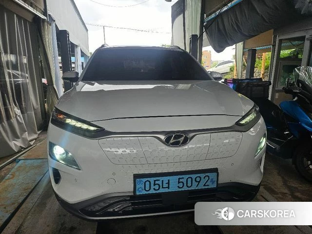 Hyundai Kona Electric 2020 Белый из Кореи