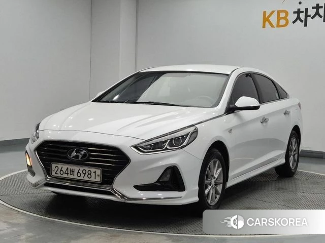 Hyundai Sonata New Rise 2018 Белый из Кореи