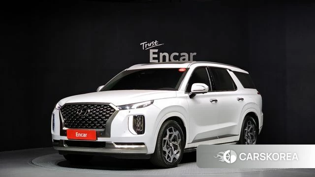 Hyundai Palisade 2021 Белый из Кореи
