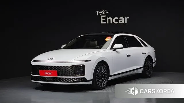 Hyundai Grandeur (GN7) 2023 Белый из Кореи