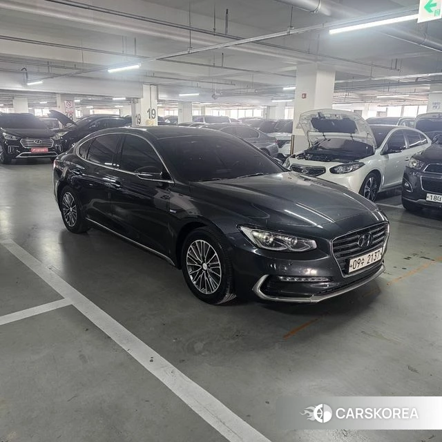 Hyundai Grandeur IG Hybrid 2018 Серый из Кореи