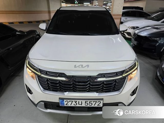Kia The New Seltos 2023 Белый из Кореи
