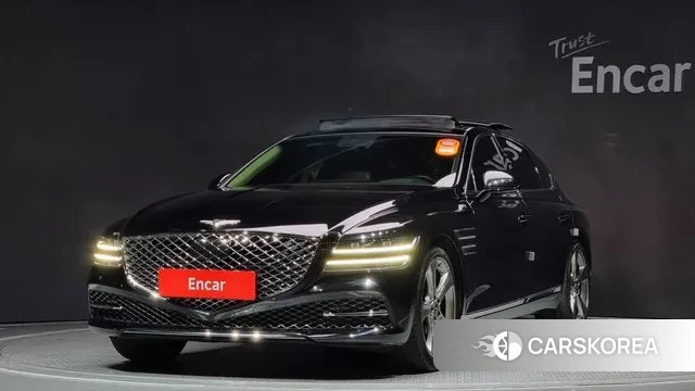 Genesis G80 (RG3) 2020 Черный из Кореи