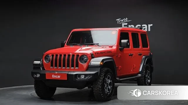 Jeep Wrangler (JL) 2022 Красный из Кореи