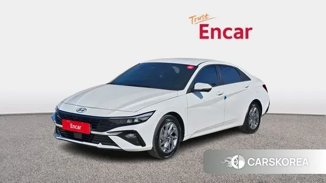 Hyundai The New Avante Hybrid (CN7) 2025 Белый из Кореи