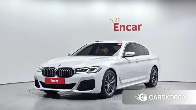 BMW 5 Series (G30) 2021 Белый из Кореи