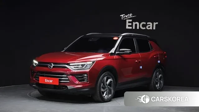 Ssangyong Beautiful Korando 2019 Красный из Кореи