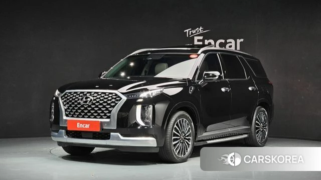 Hyundai Palisade 2021 Черный из Кореи