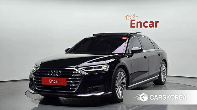Audi A8 (D5) 2021 Черный из Кореи