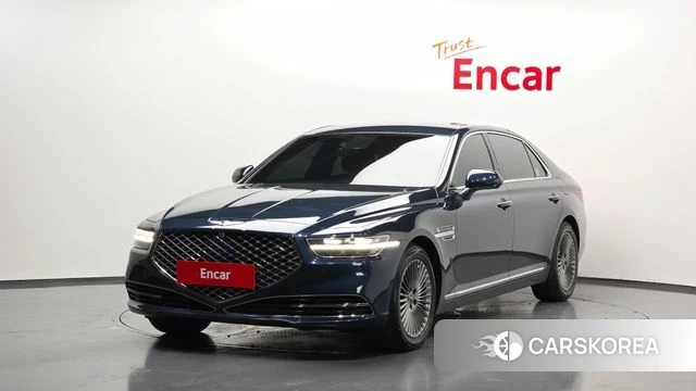 Genesis G90 2021 Синий нефрит из Кореи