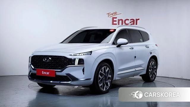 Hyundai The New Santa Fe 2021 Белый из Кореи