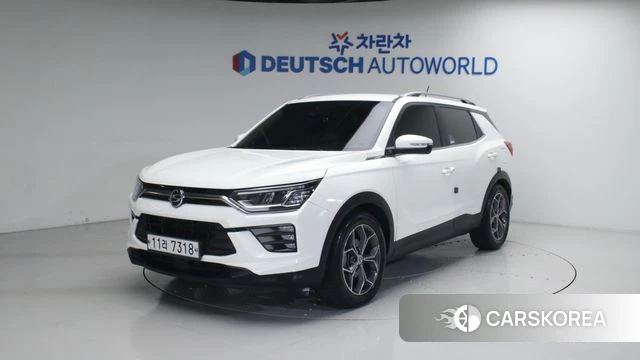 Ssangyong Beautiful Korando 2019 Белый из Кореи