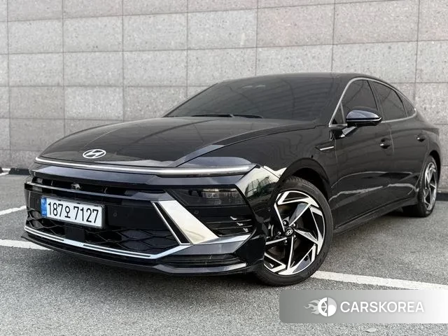Hyundai Sonata D Edge (DN8) 2024 Черный из Кореи