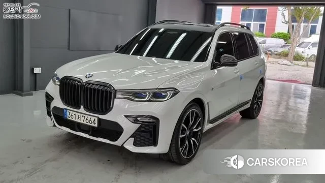BMW X7 (G07) 2020 Белый из Кореи
