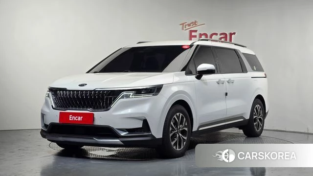 Kia Carnival 4th generation 2021 Белый из Кореи