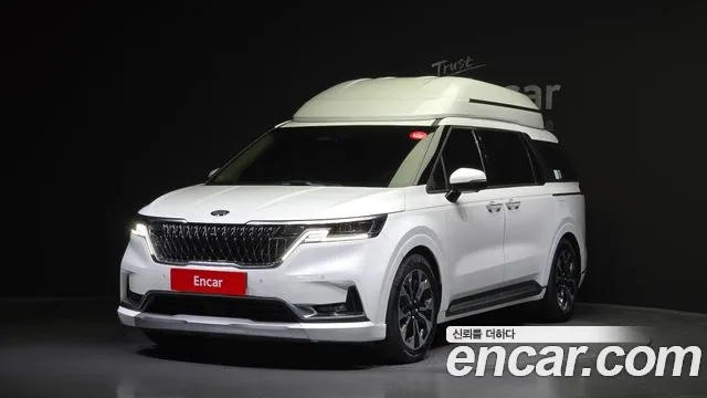 Kia Carnival 4th generation 2021 Белый из Кореи