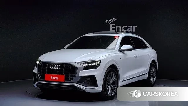 Audi Q8 (4M) 2020 Белый из Кореи
