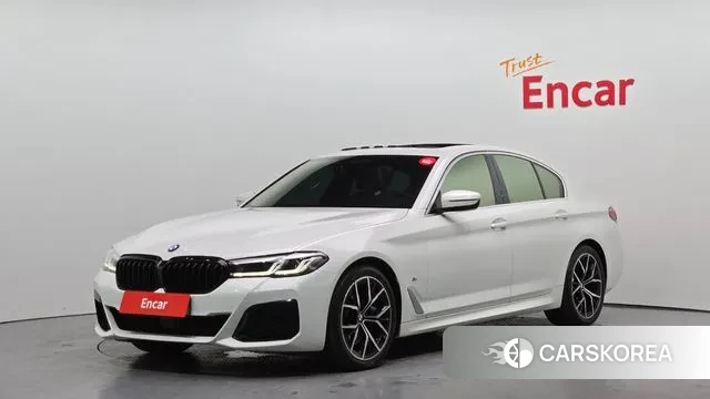 BMW 5 Series (G30) 2021 Белый из Кореи