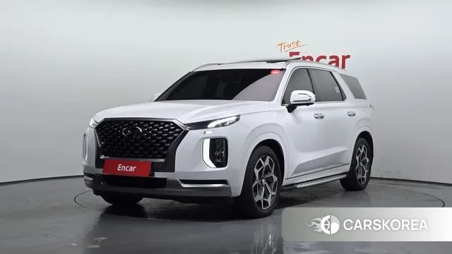 Hyundai Palisade 2021 Белый из Кореи