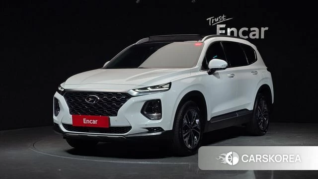 Hyundai Santa Fe TM 2019 Белый из Кореи