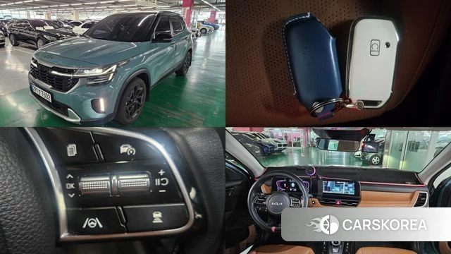 Kia The New Seltos 2023 Небесно-голубой из Кореи