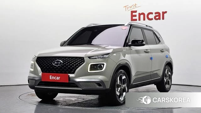 Hyundai Venue 2021 Серебристо-серый из Кореи