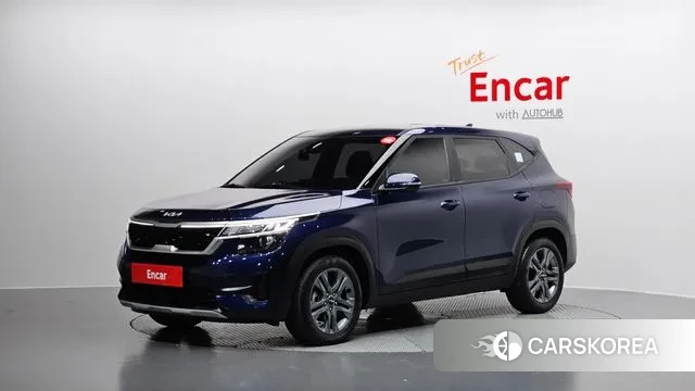 Kia Seltos 2021 Синий из Кореи