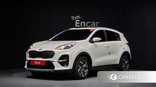 Kia Sportage The Bold 2019 Белый из Кореи