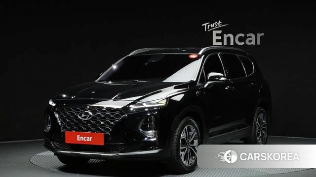 Hyundai Santa Fe TM 2018 Черный из Кореи