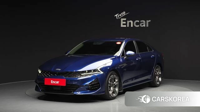 Kia K5 3rd generation 2021 Синий из Кореи