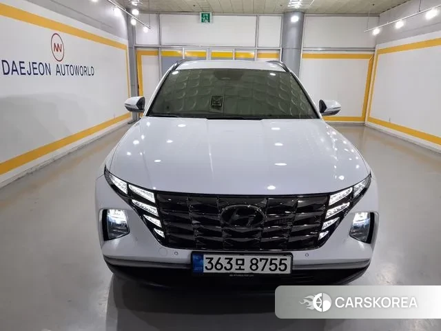 Hyundai Tucson (NX4) 2021 Белый из Кореи