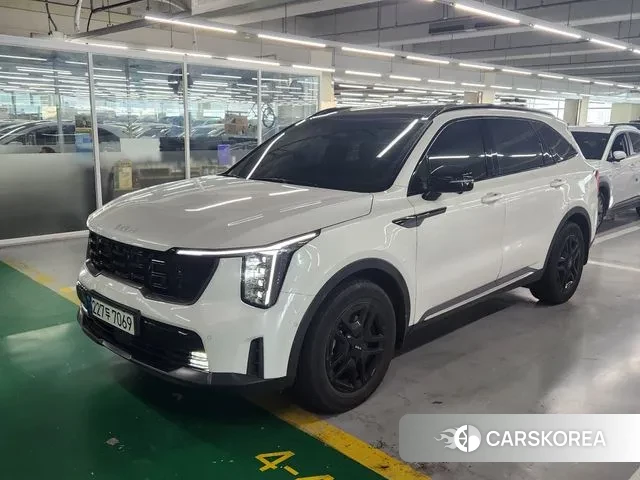 Kia The New Sorento 4th Generation 2023 Белый из Кореи