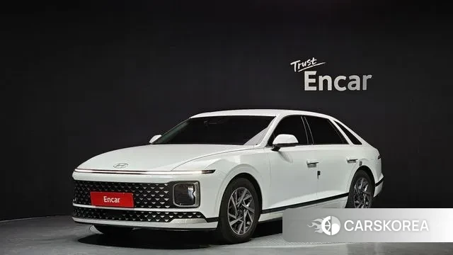 Hyundai Grandeur (GN7) 2023 Белый из Кореи