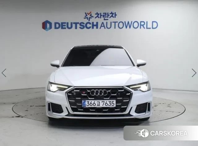 Audi A6 (C8) 2020 Белый из Кореи