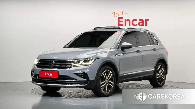 Volkswagen Tiguan second Generation 2022 Цвет галактики из Кореи