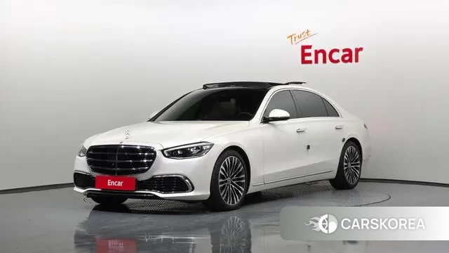 Mercedes-Benz S-Class W223 2023 Белый из Кореи
