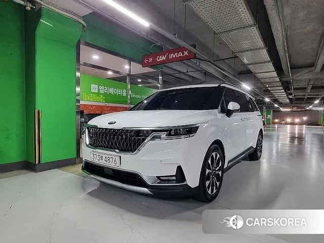 Kia Carnival 4th generation 2021 Жемчужный цвет из Кореи