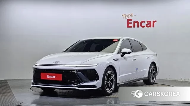 Hyundai Sonata D Edge Hybrid (DN8) 2024 Белый из Кореи