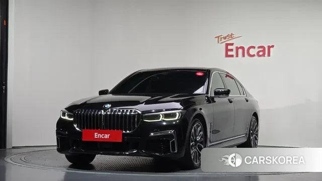 BMW 7 Series (G11) 2019 Черный из Кореи